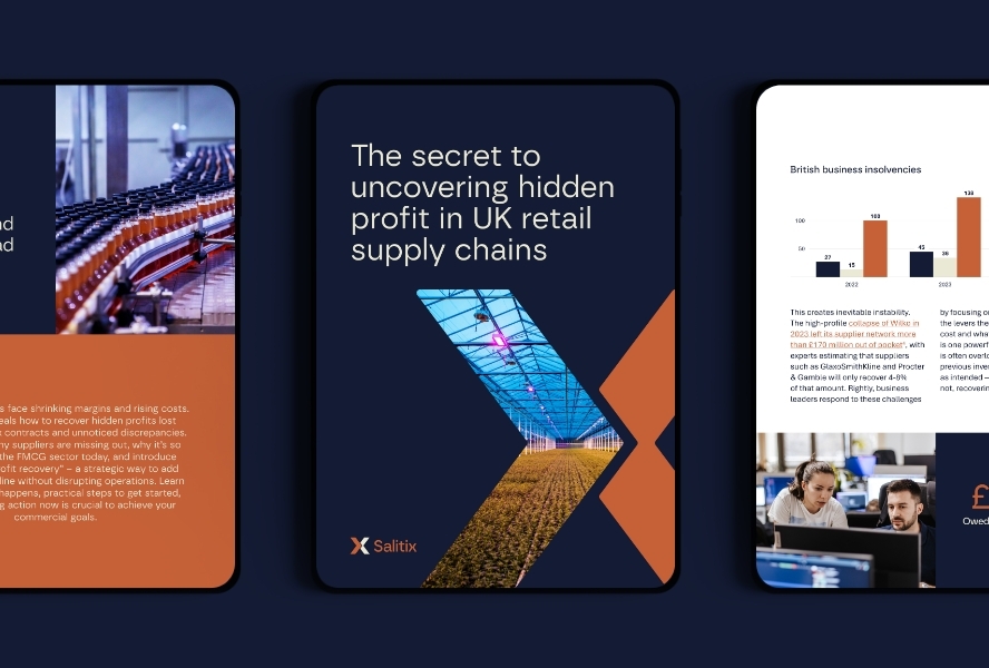 Three pages of the eGuide: The secret to uncovering hidden profit in UK retail supply chains
